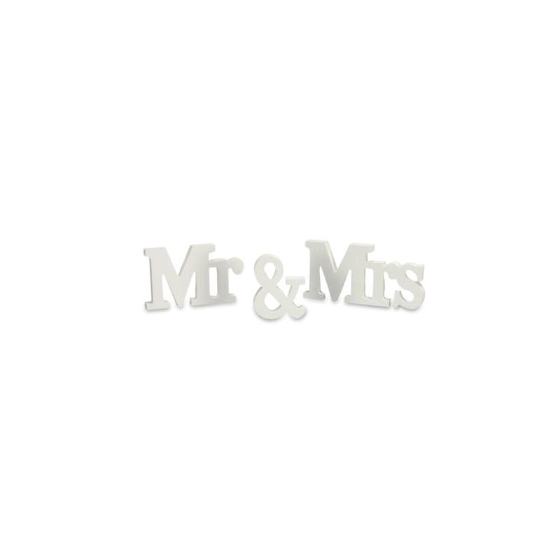 Mr & Mrs. felírat